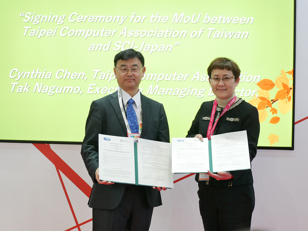 Memorandum of Understanding signed with Taiwan’s Taipei Computer Association