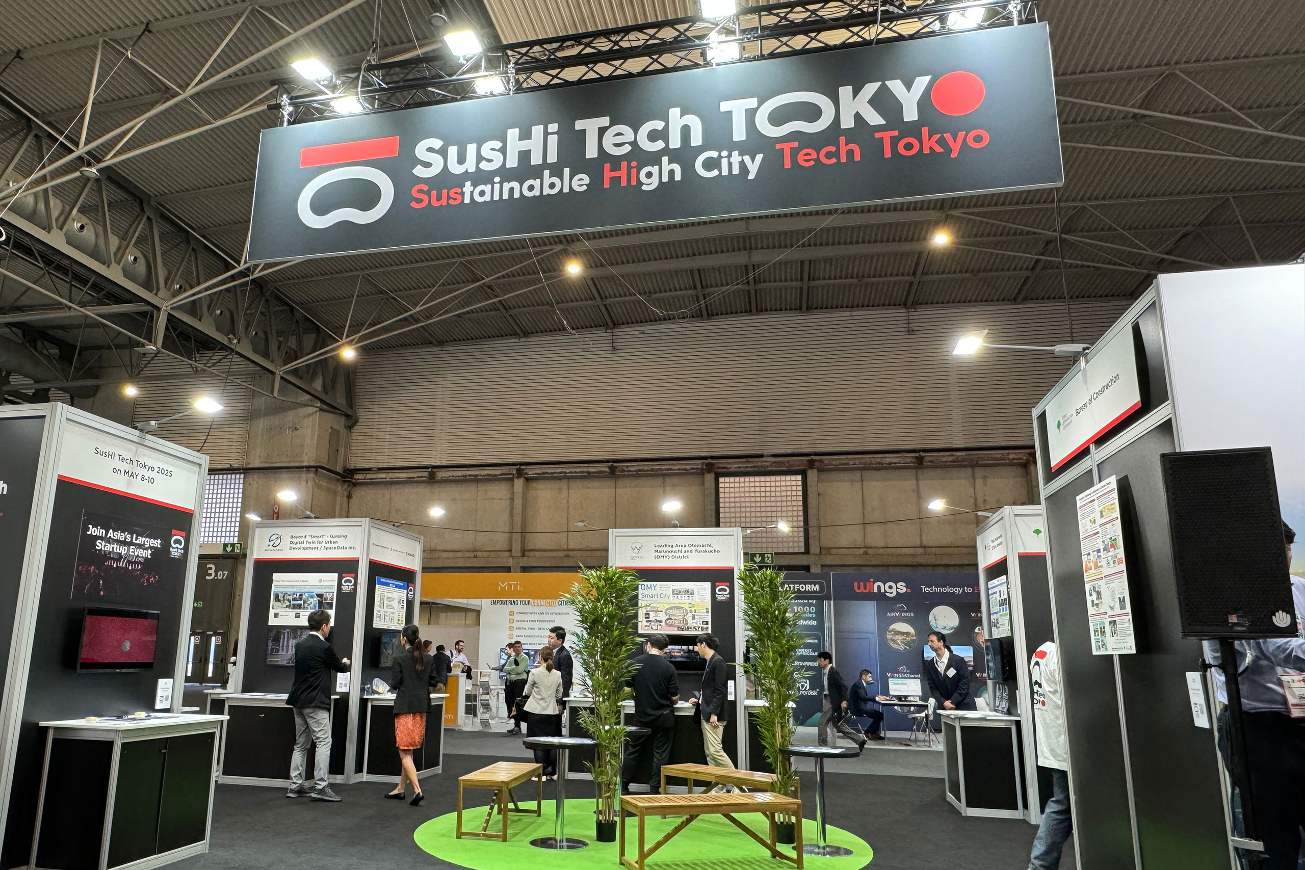 東京パビリオンはSusHi Tech TokyoをPR